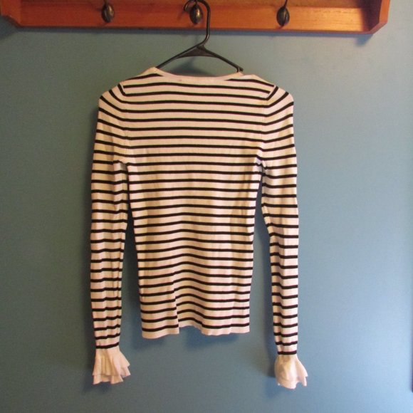 *2 for $25* WHBM Ruffle-Sleeve Sweater - Picture 4 of 6